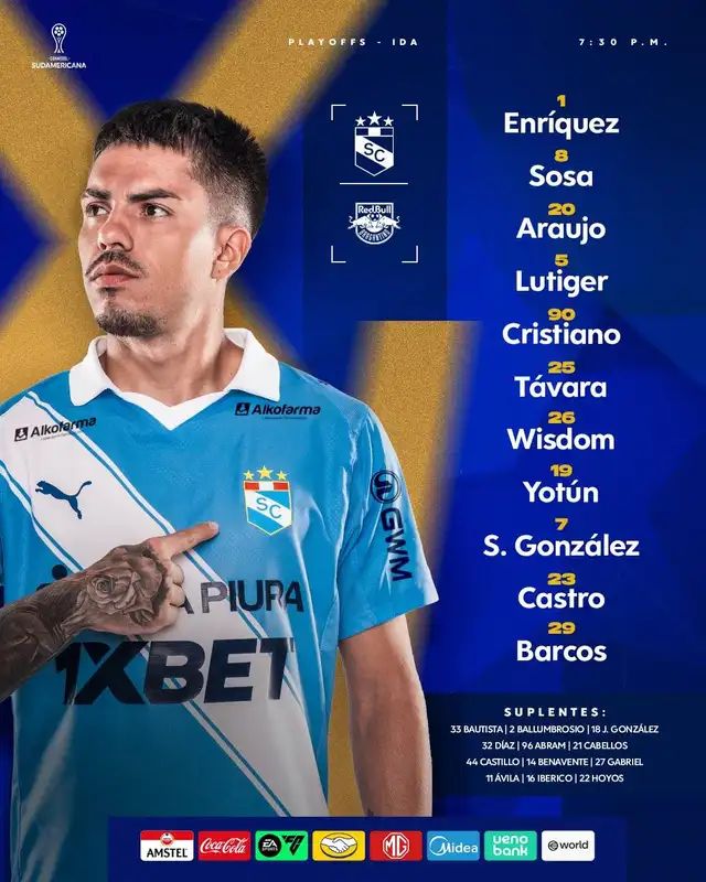 Sporting Cristal vs Bragantino