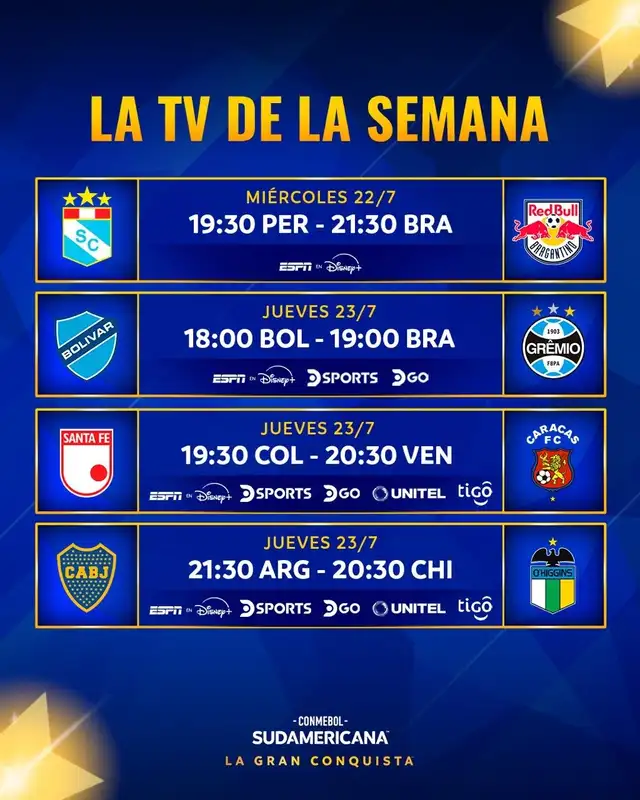 Bolívar vs Gremio