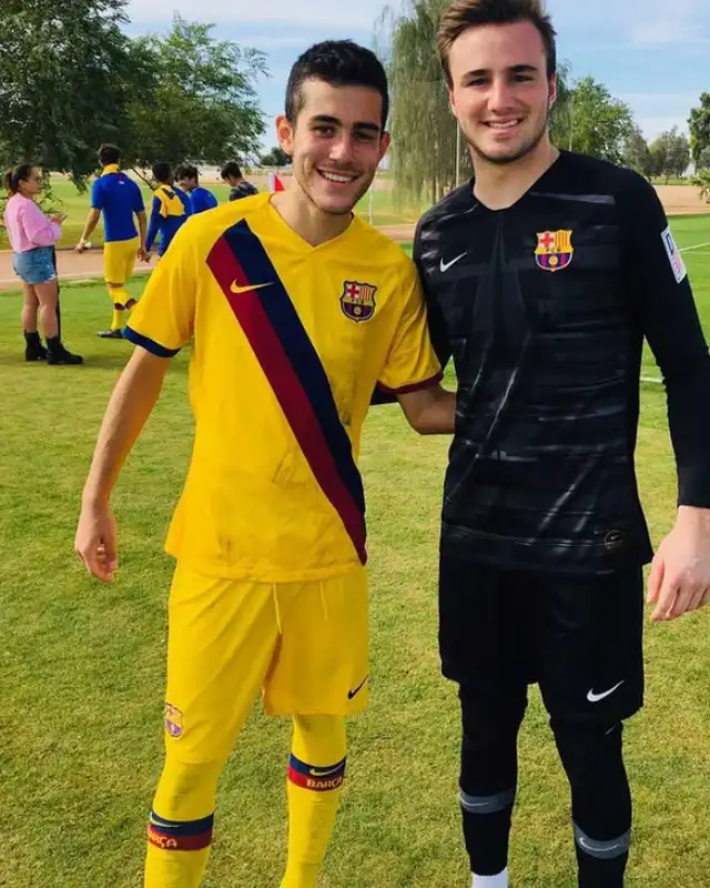 Se llegó a probar en la academia del Barcelona Se llegó a probar en la academia del Barcelona