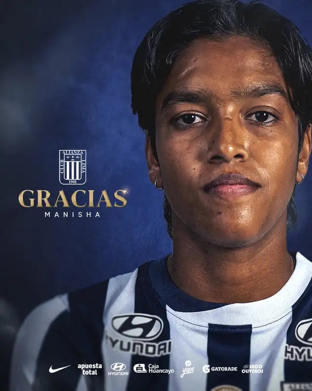 Alianza Lima Femenino anunció la salida de Manisha Kalyan Alianza Lima Femenino anunció la salida de Manisha Kalyan