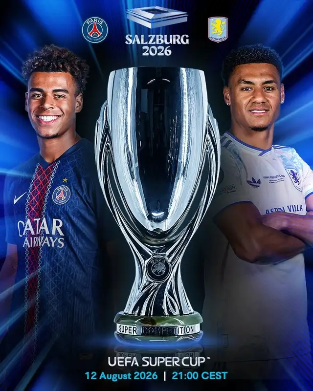 PSG vs Aston Villa, Supercopa de Europa PSG vs Aston Villa, Supercopa de Europa