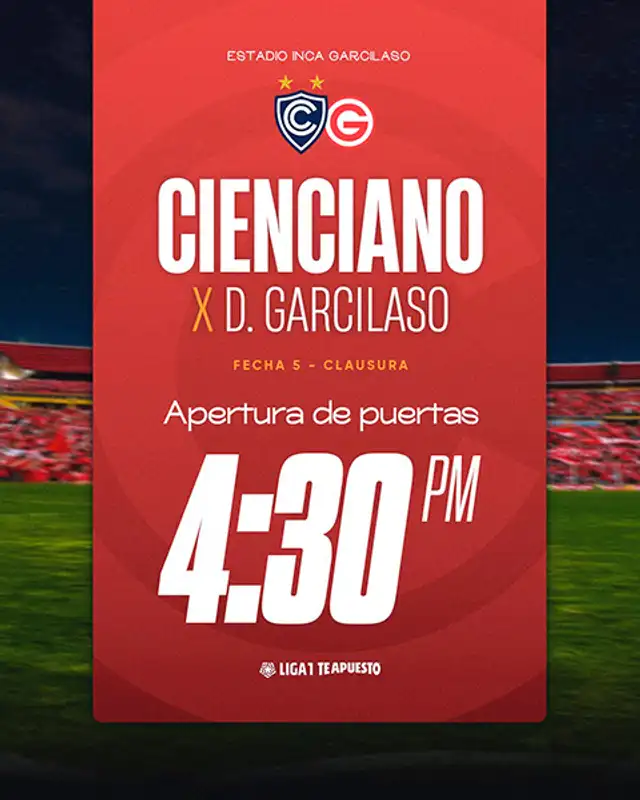 Cienciano vs Deportivo Garcilaso Cienciano vs Deportivo Garcilaso