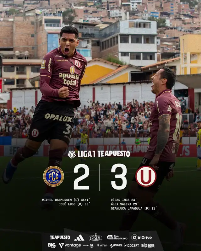 Universitario venció 3-2 a FC Cajamarca