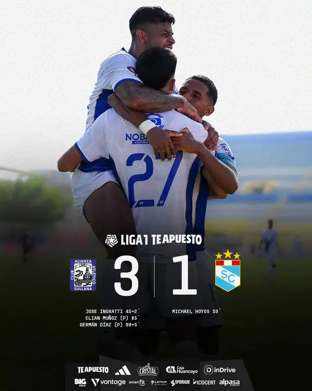 Sporting Cristal, Alianza Atlético, Michael Hoyos