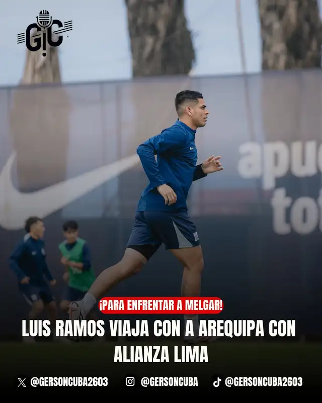 Luis Ramos viajó con Alianza Lima
