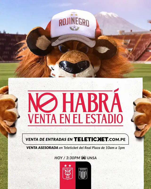 Melgar vs Alianza Lima