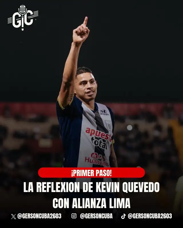 Kevin Quevedo, Alianza Lima, Pablo Guede, Torneo Clausura 2026, Liga 1 2026