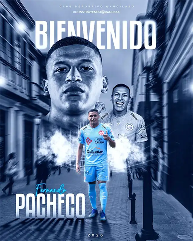 Fernando Pacheco, Deportivo Garcilaso Fernando Pacheco, Deportivo Garcilaso