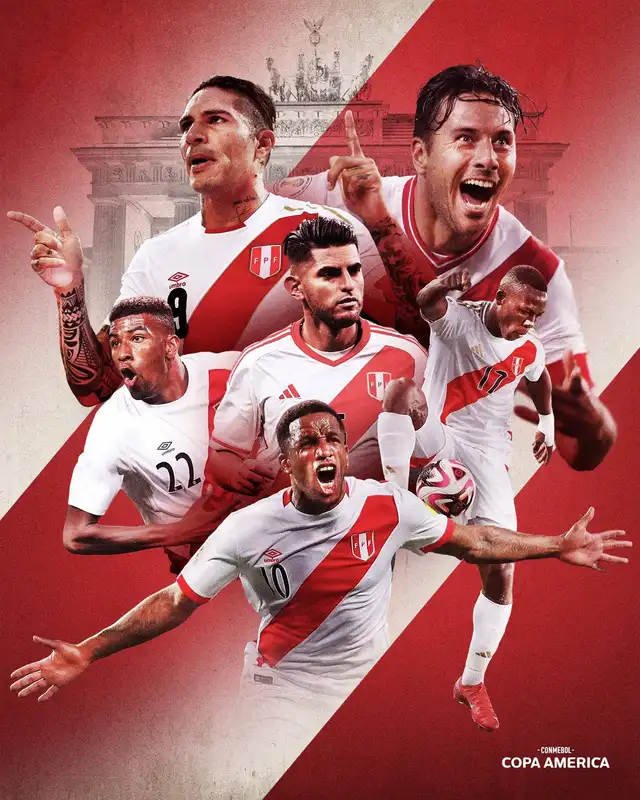 Carlos Ascues junto al resto de peruanos que jugaron en Alemania.