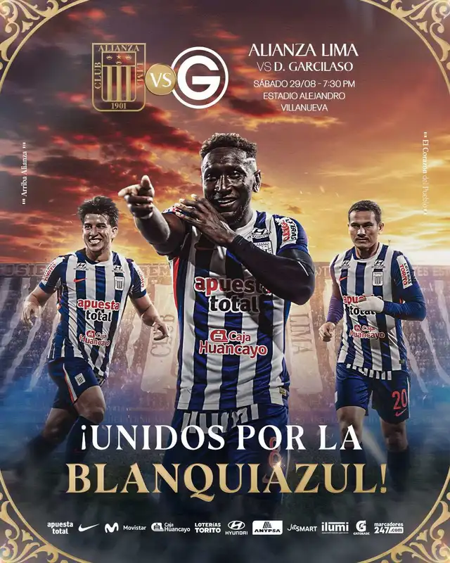 Alianza Lima, Deportivo Garcilaso, Liga 1, Torneo Clausura 2026. Alianza Lima, Deportivo Garcilaso, Liga 1, Torneo Clausura 2026.