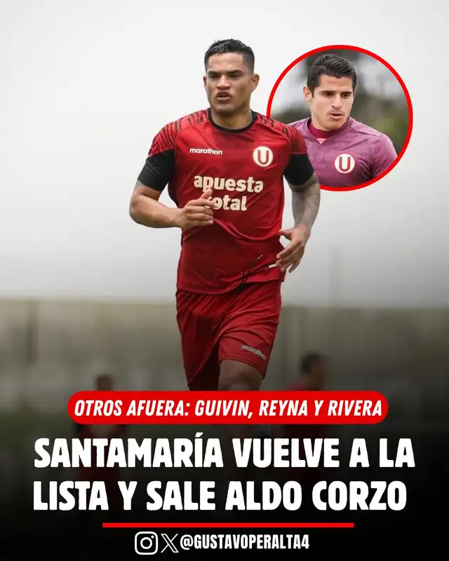 Santamaría vuelve a la lista de convocados Santamaría vuelve a la lista de convocados