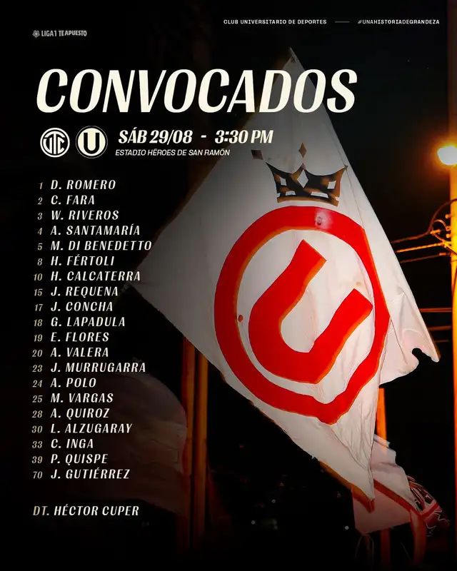 Universitario de Deportes, UTC, Edison Flores