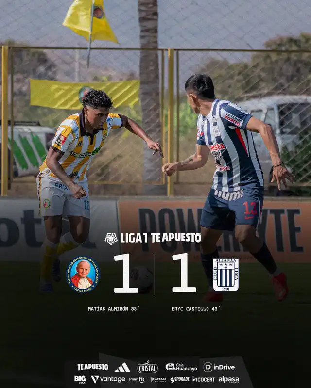 Alianza Lima, Juan Pablo II, Liga 1 Alianza Lima, Juan Pablo II, Liga 1