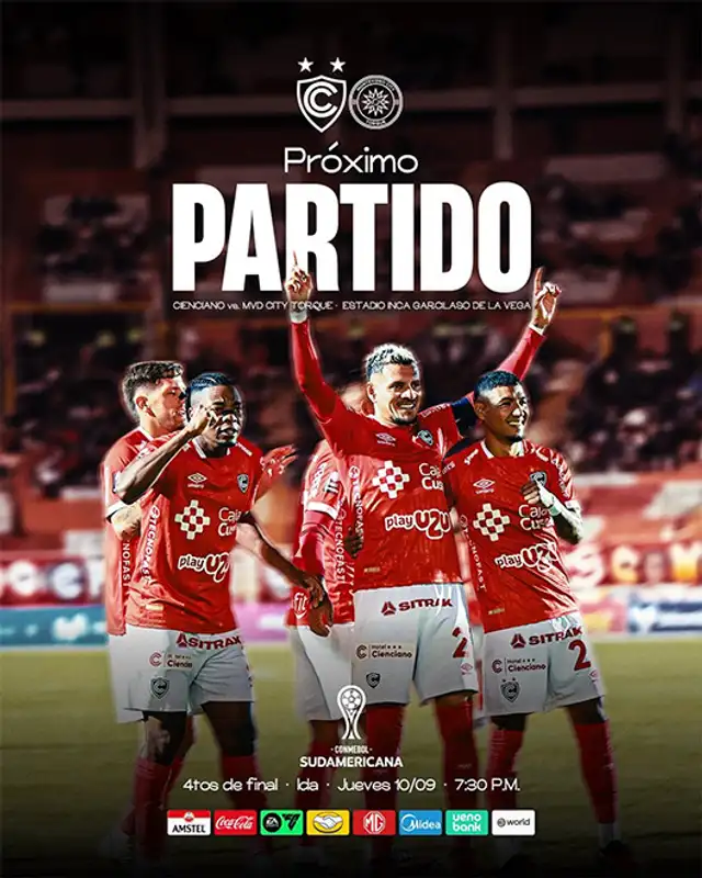 Cienciano vs Montevideo City, Copa Sudamericana