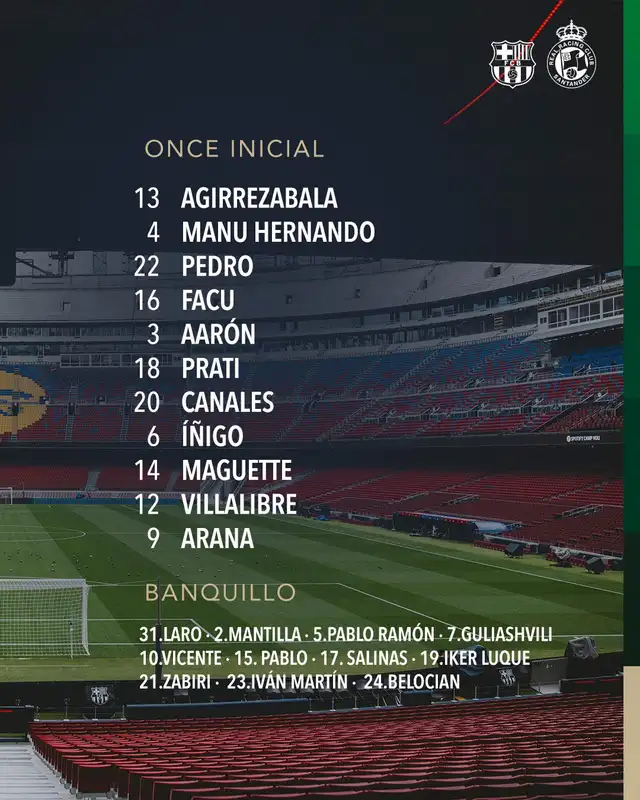 Once confirmado de Racing