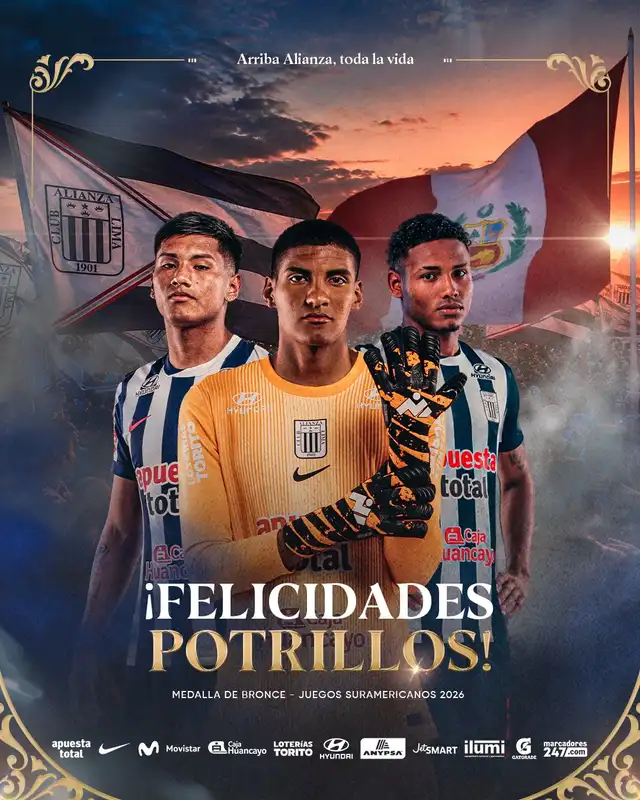 Alianza Lima celebró la medalla de bronce de los Juegos Suramericanos Alianza Lima celebró la medalla de bronce de los Juegos Suramericanos