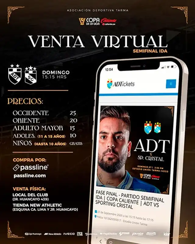 Sporting Cristal vs ADT