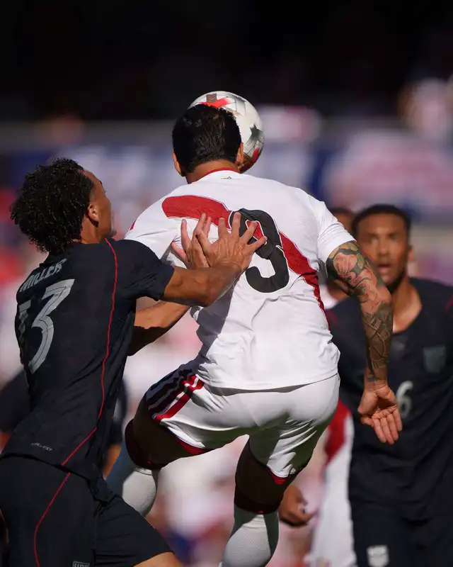 Selección Peruana, Estados Unidos