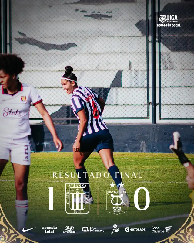 Alianza Lima ganó 1-0 a Melgar y clasificó a la semifinal del Torneo Clausura de la Liga Femenina 2026 Alianza Lima ganó 1-0 a Melgar y clasificó a la semifinal del Torneo Clausura de la Liga Femenina 2026