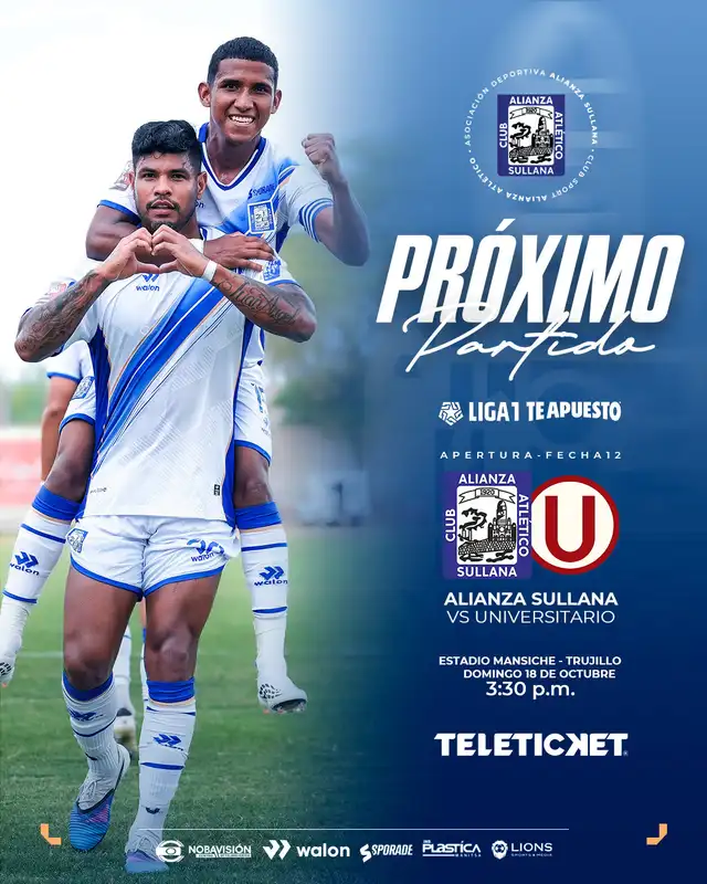 Universitario vs Alianza Atlético EN VIVO vía L1 MAX por partido del ...