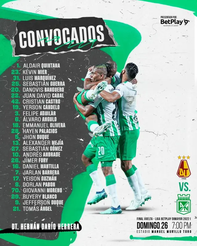 Deportes Tolima vs Atlético Nacional EN VIVO, Liga Betplay Deportes Tolima vs Atlético Nacional EN VIVO, Liga Betplay