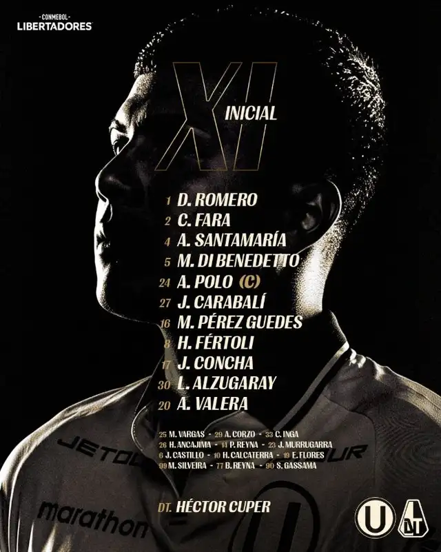 Alineación confirmada de los cremas. Alineación confirmada de los cremas.