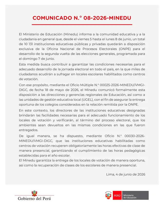 Minedu