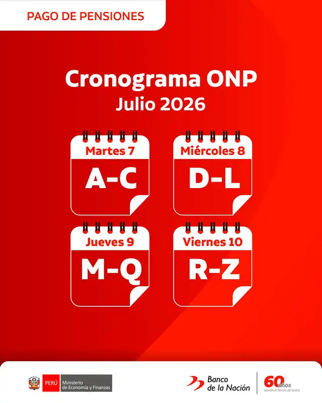 cronograma onp