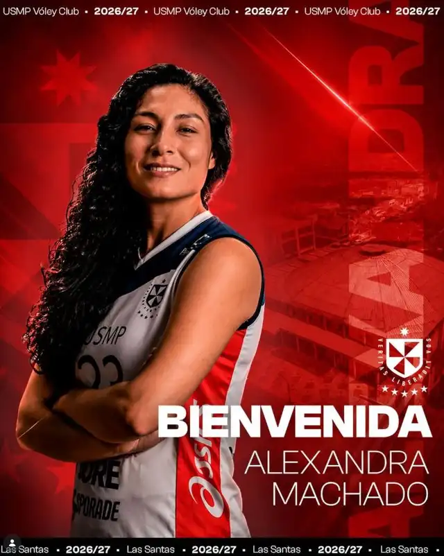 San Martín presentó a Alexandra Machado