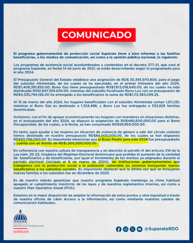 bono $1.500 consulta