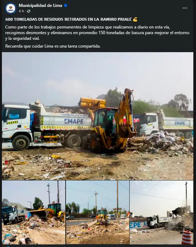 autopista Ramiro Prialé autopista Ramiro Prialé