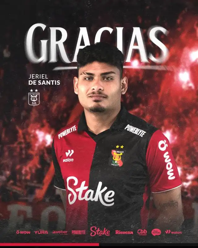 FBC Melgar despidió a Jeriel de Santis.