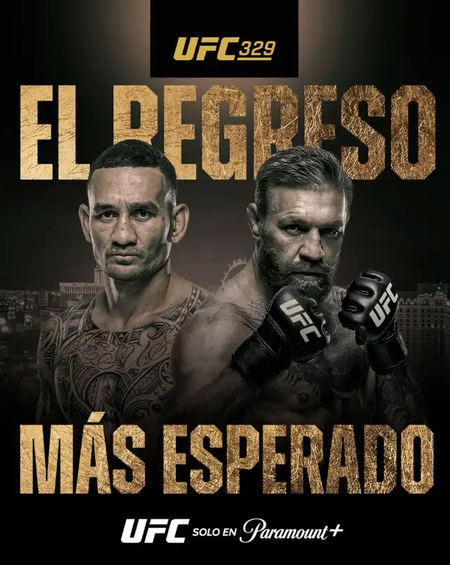 Paramount+ pasará EN VIVO la pelea de Conor McGregor vs. Max Holloway.