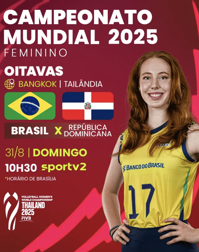 Brasil vs República Dominicana