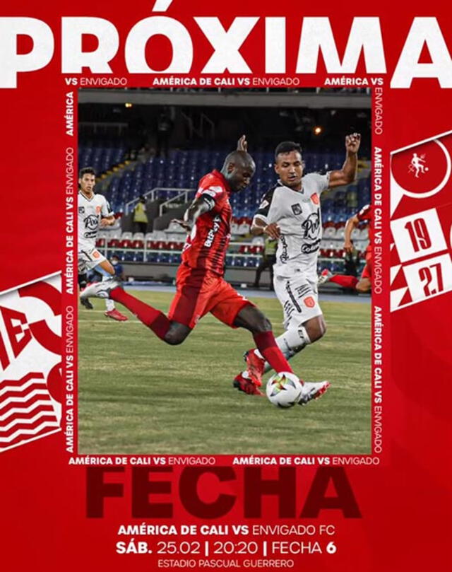 América de Cali vs Envigado