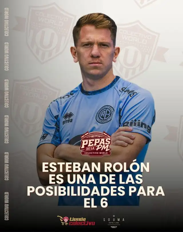 Esteban Rolón suena para jugar en Universitario. Esteban Rolón suena para jugar en Universitario.