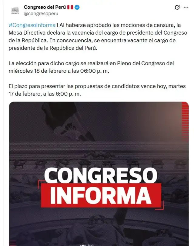 Congreso del Perú