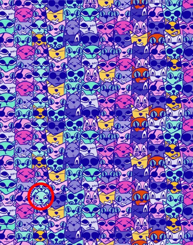 ¡Allí estaba! ¡Allí estaba!