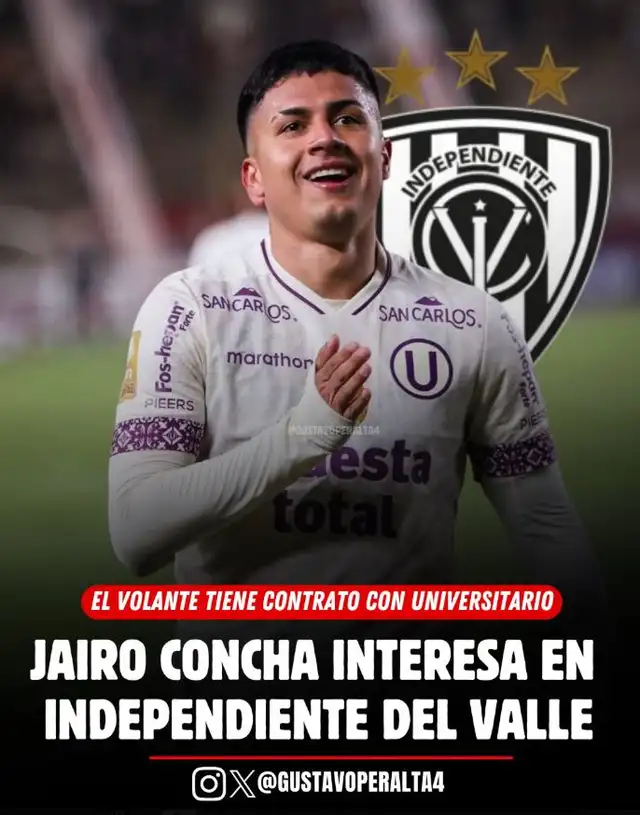 Jairo Concha interesa a Independiente del Valle.