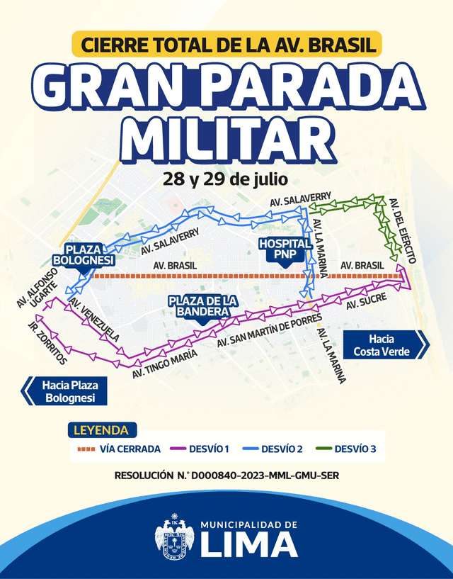 desfile militar 2023