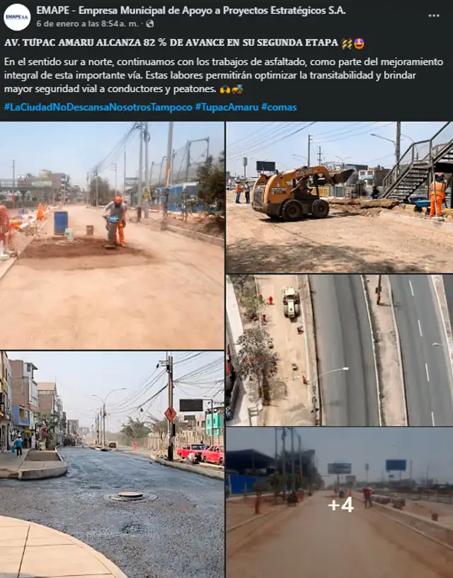 avenida Túpac Amaru