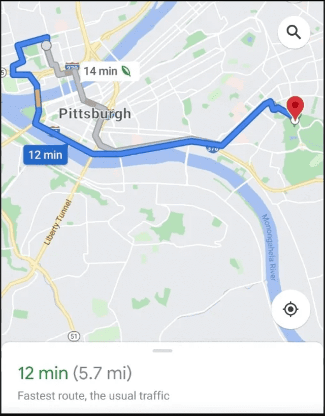 Captura: Google Maps.   