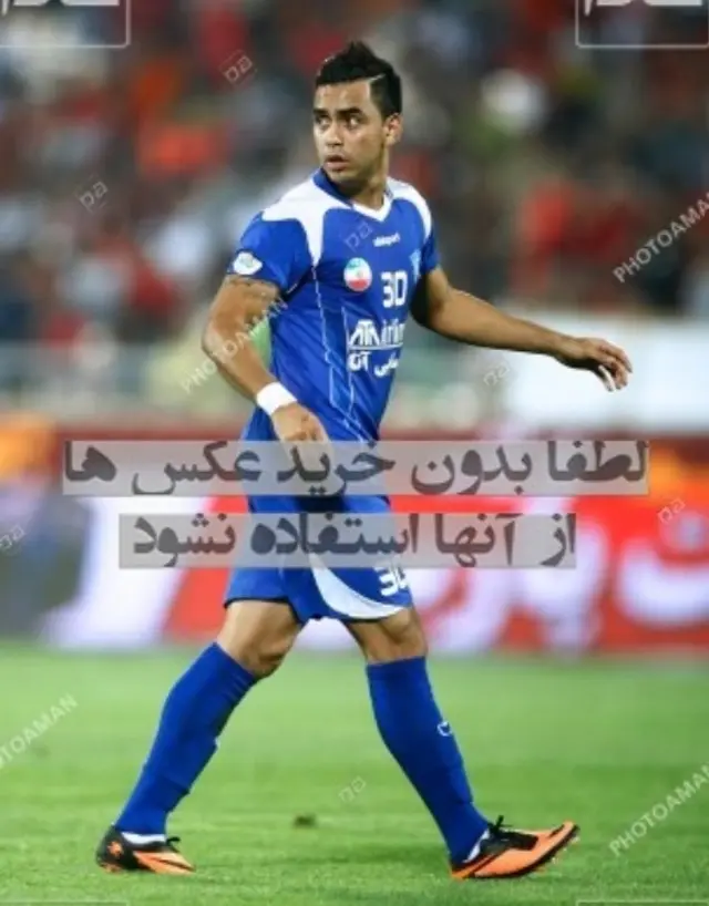 Diego Chávarri en Gostaresh Foolad   