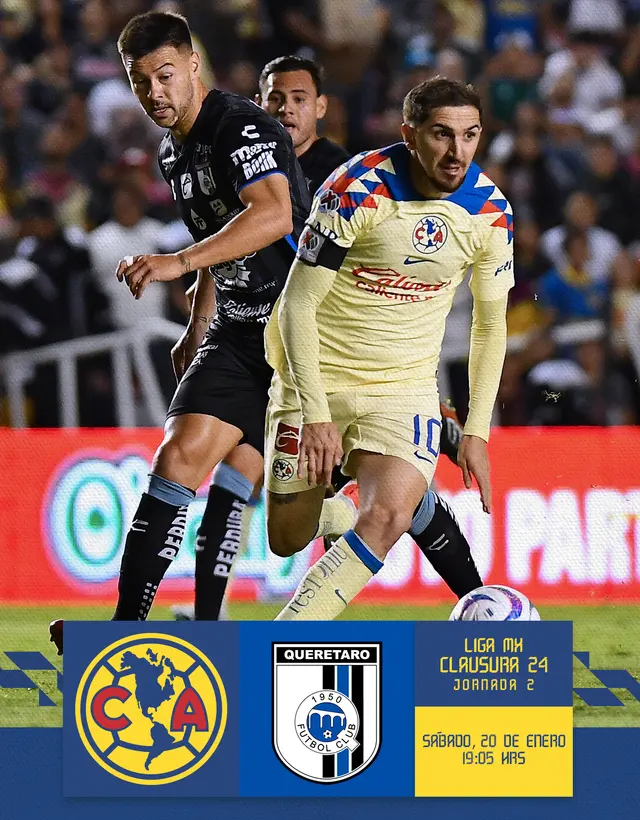 América vs Queretaro EN VIVO por Liga MX
