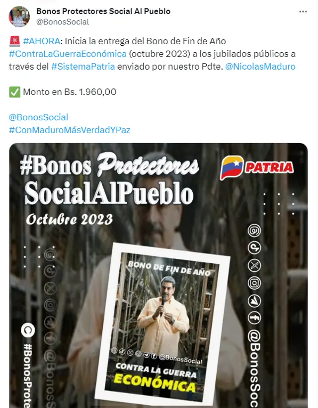  Bono de Guerra 