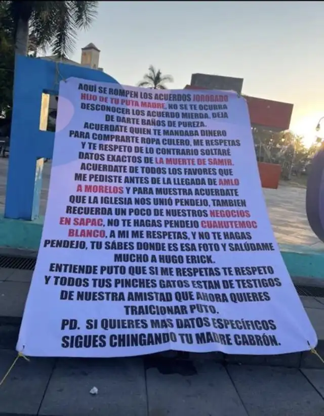 Cuauhtémoc Blanco y las amenazas recibidas