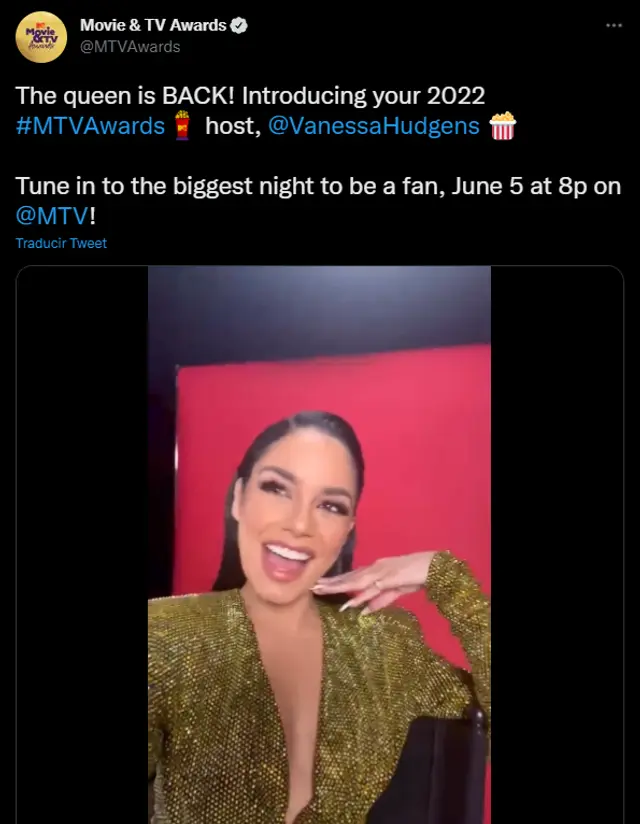 <strong>Fuente: Movie &amp; TV Awards Twitter</strong>   