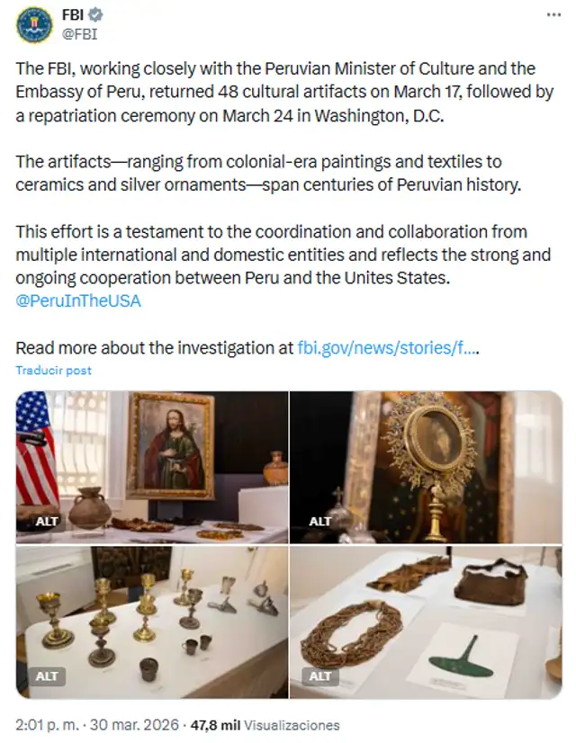 Estados Unidos y Perú