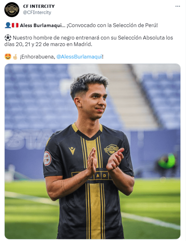 Confirman la convocatoria de Alessandro Burlamaqui.    