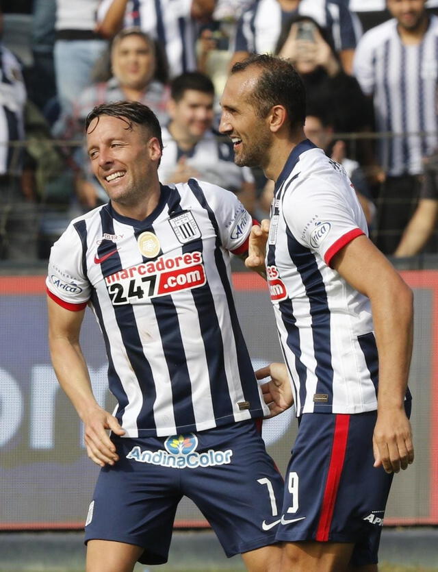 Pablo Lavandeira Hernan Barcos Alianza Lima
